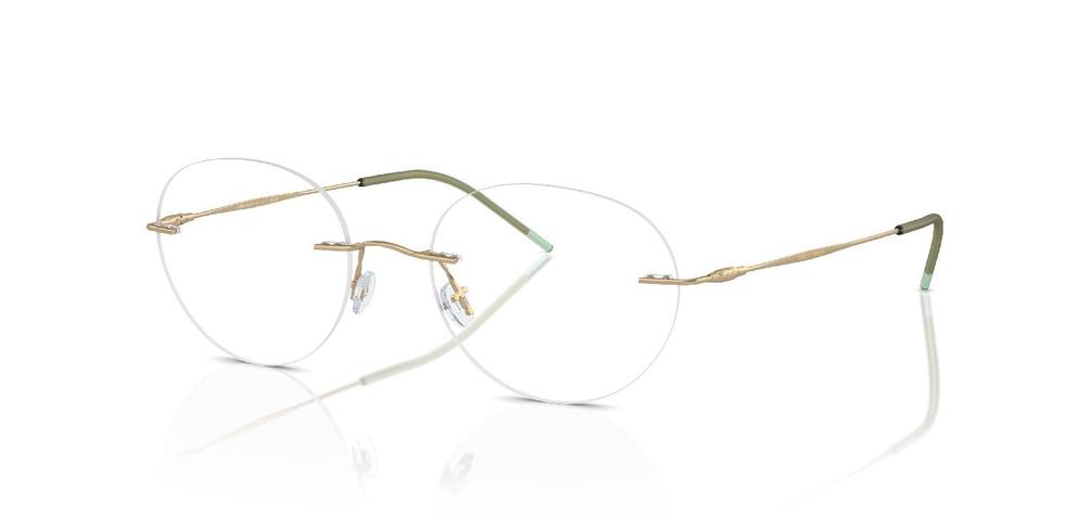 Giorgio Armani Rund Brillen 0AR5147 Gold für Herren für 412 CHF in Visilab