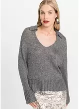 Strickpullover mit Kragen für 29,95 CHF in Bonprix