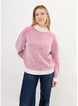 Gestreifter Pullover mit Stehkragen für 28,95 CHF in Bonprix