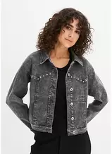 Jeansjacke mit Nieten für 31,95 CHF in Bonprix