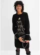 Strickkleid mit Weihnachtsmotiv für 66,95 CHF in Bonprix