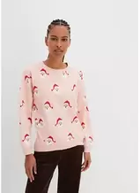 Weihnachts-Sweatshirt mit Vokuhila Saum für 39,95 CHF in Bonprix