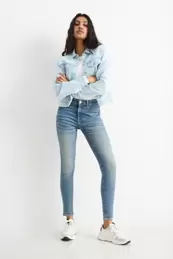 Skinny Jeans - Mid Waist - Shaping-Jeans - Flex - LYCRA® für 55,95 CHF in C&A