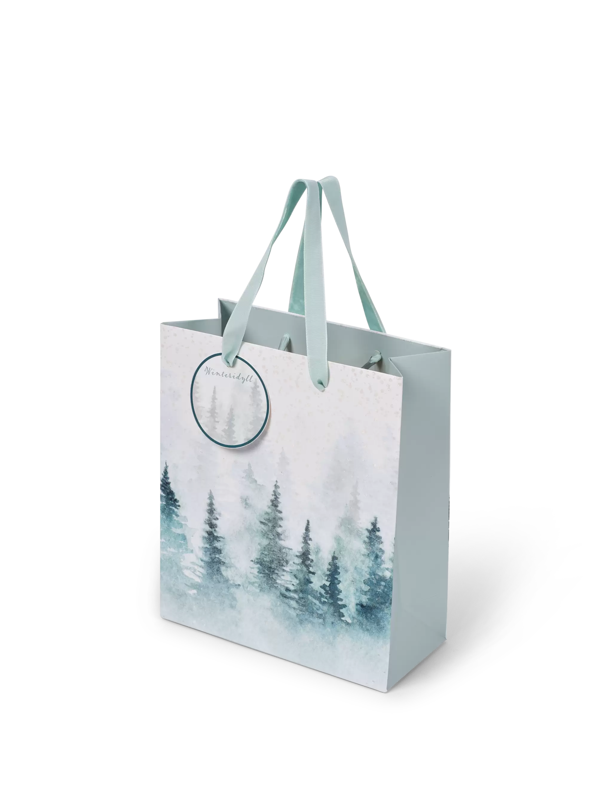 WINTERIDYLL Geschenktasche Grün für 3,75 CHF in Casa