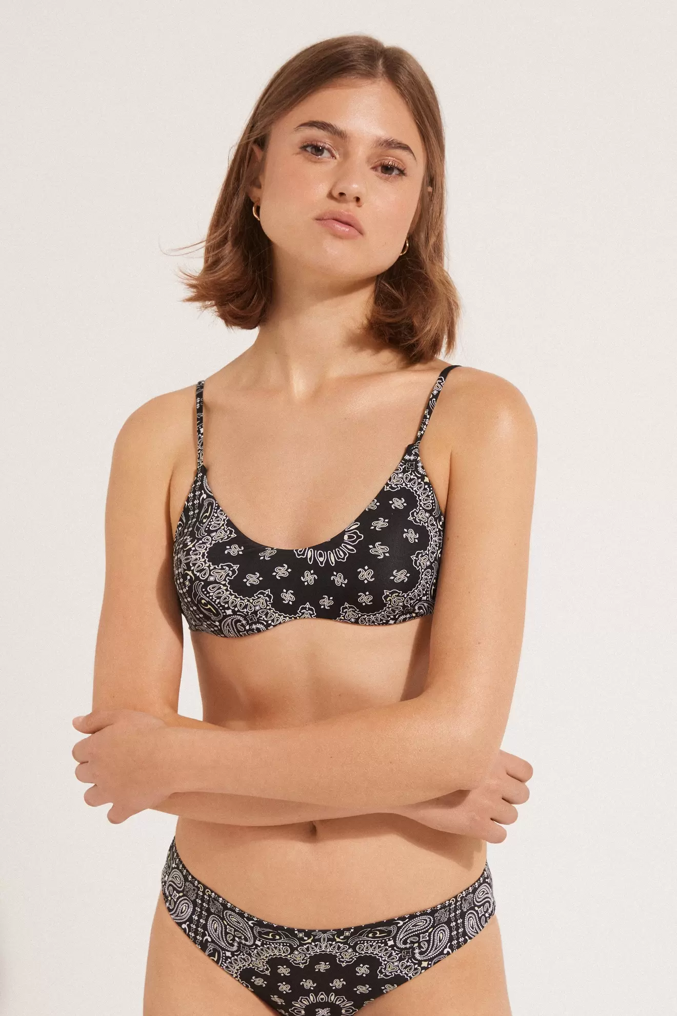 Bikini-Bra-Top Black Bandana für 19,95 CHF in Tezenis