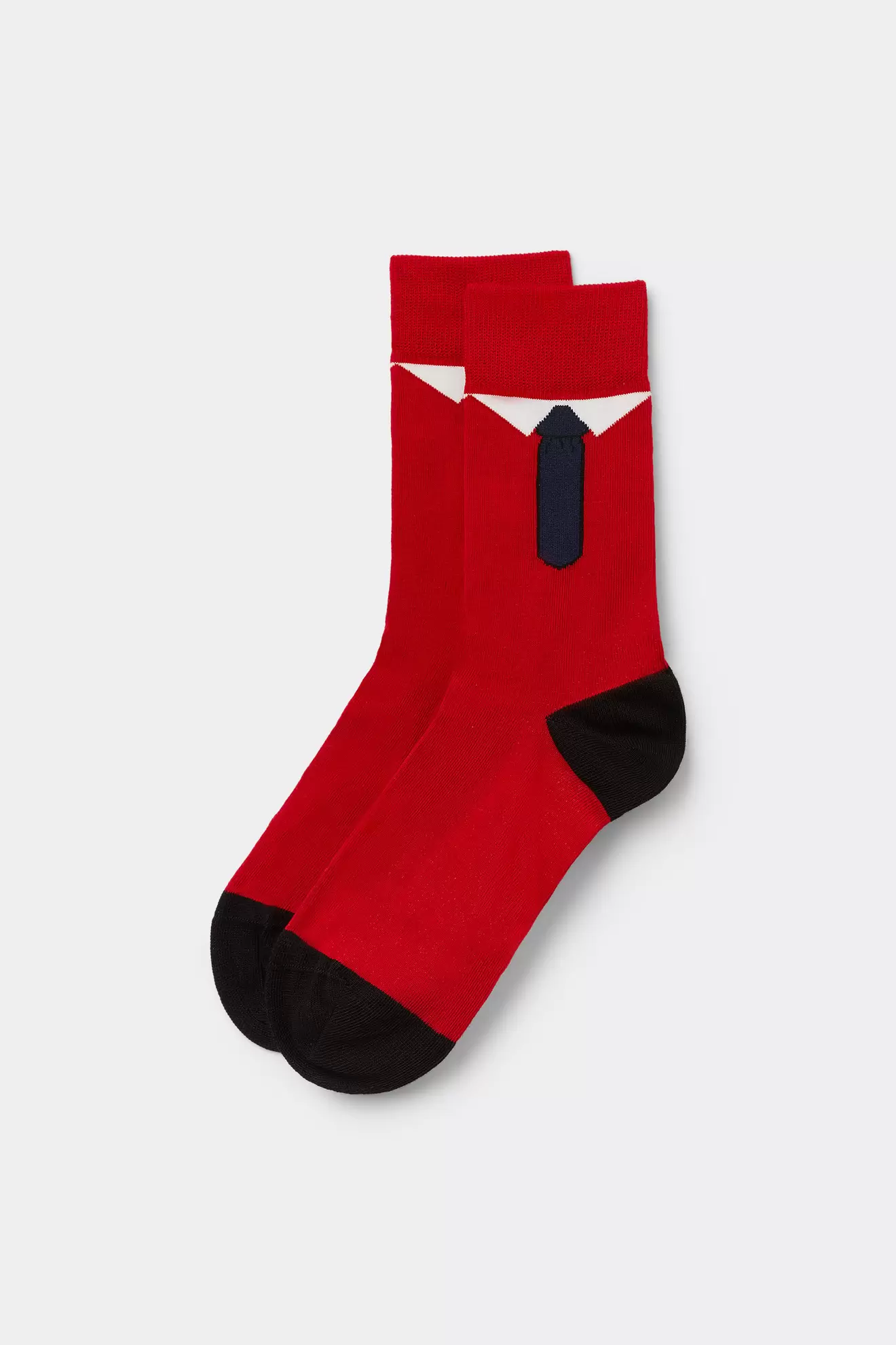 Halbkurze Herren-Socken aus gemusterter Baumwolle für 5,95 CHF in Tezenis