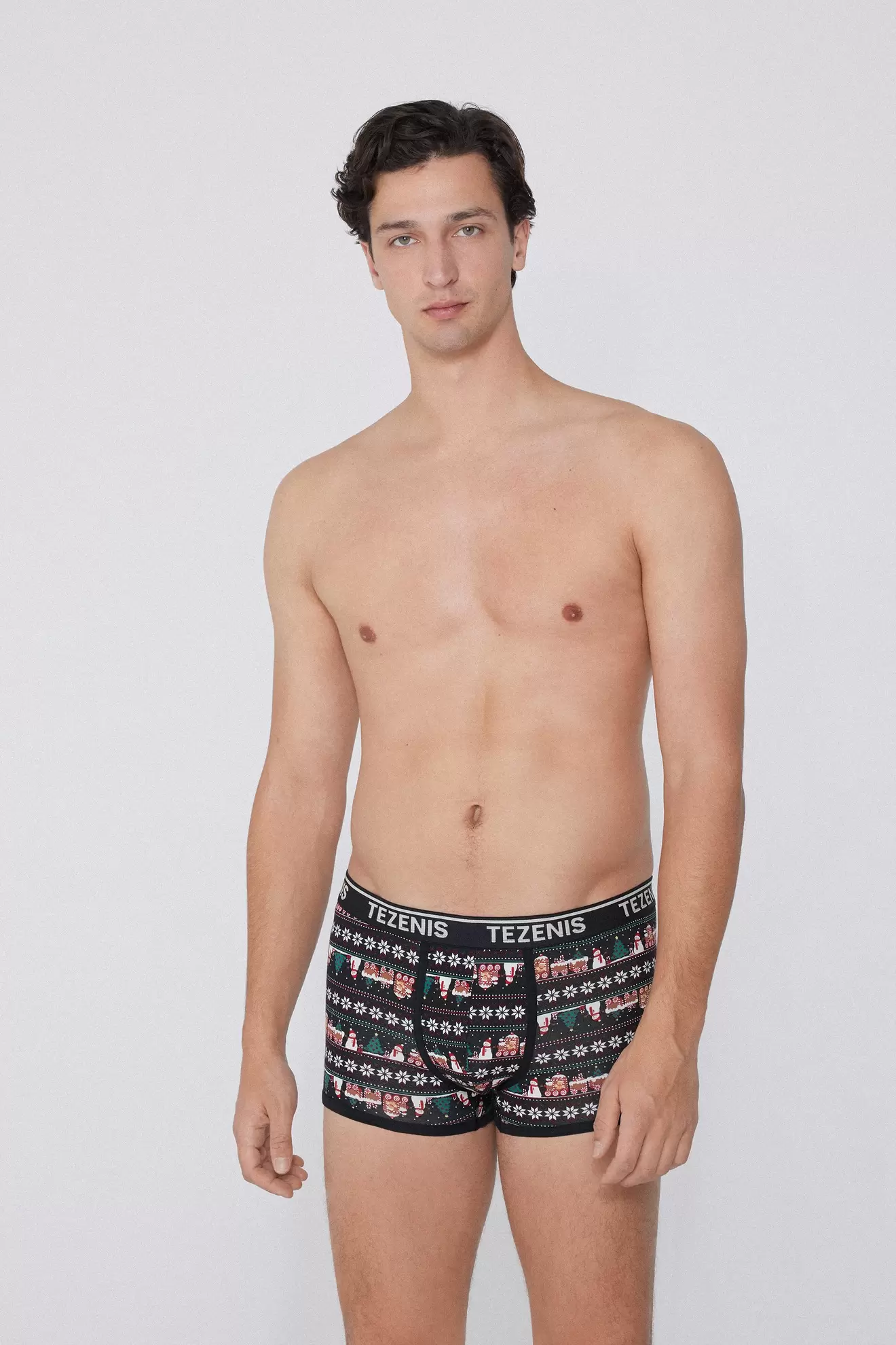 Boxershorts aus Baumwolle mit Logo und Weihnachtsprint für 14,95 CHF in Tezenis