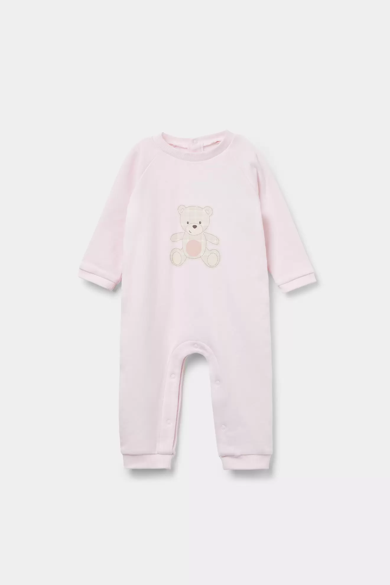 Babystrampler mit langen Ärmeln aus dickem Baumwollsweatstoff für 22,95 CHF in Tezenis