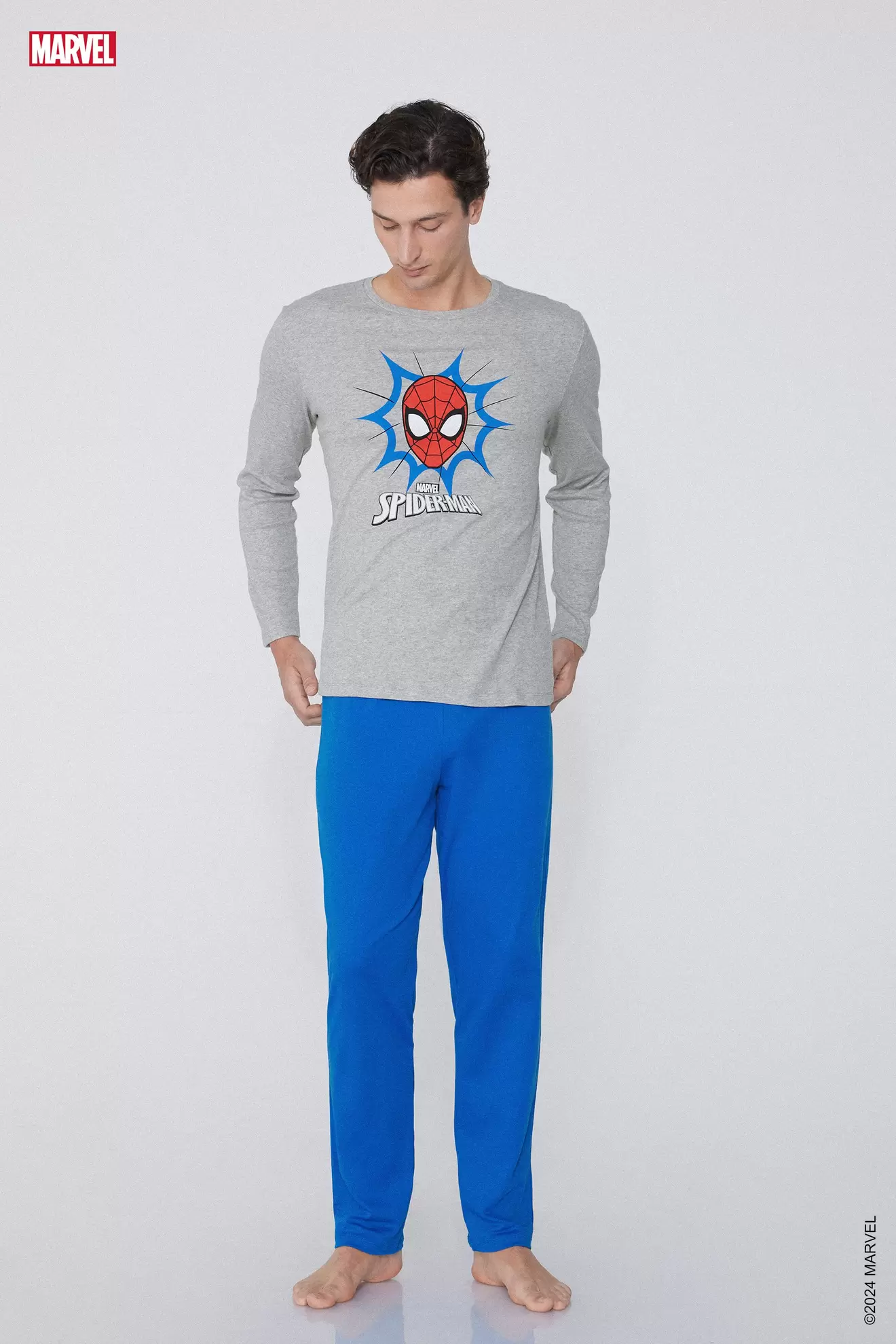 Langer Baumwollpyjama Spiderman für 39,95 CHF in Tezenis