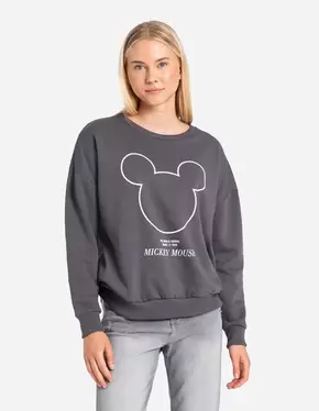 Pullover - Mickey Mouse - dunkelgrau für 34,95 CHF in Takko Fashion