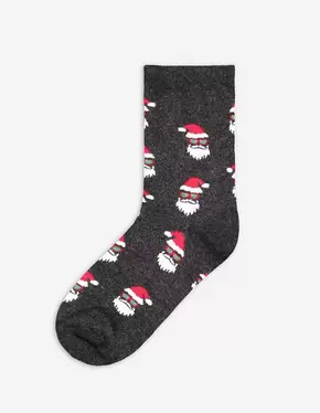 Socken - Christmas - dunkelgrau für 4,95 CHF in Takko Fashion