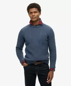 Jacob Pullover mit Zopfmuster für 109 CHF in Superdry