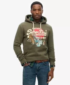 Tokyo Hoodie mit Vintage Logo für 109 CHF in Superdry