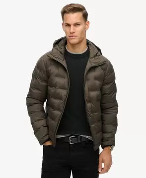 Steppmantel mit Kapuze für 209 CHF in Superdry