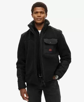 Expedition Hybridjacke mit Teddyfell für 149 CHF in Superdry