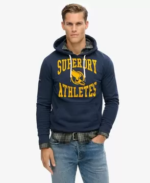 Track &amp; Field Athletic Hoodie mit Grafikprint für 76,3 CHF in Superdry