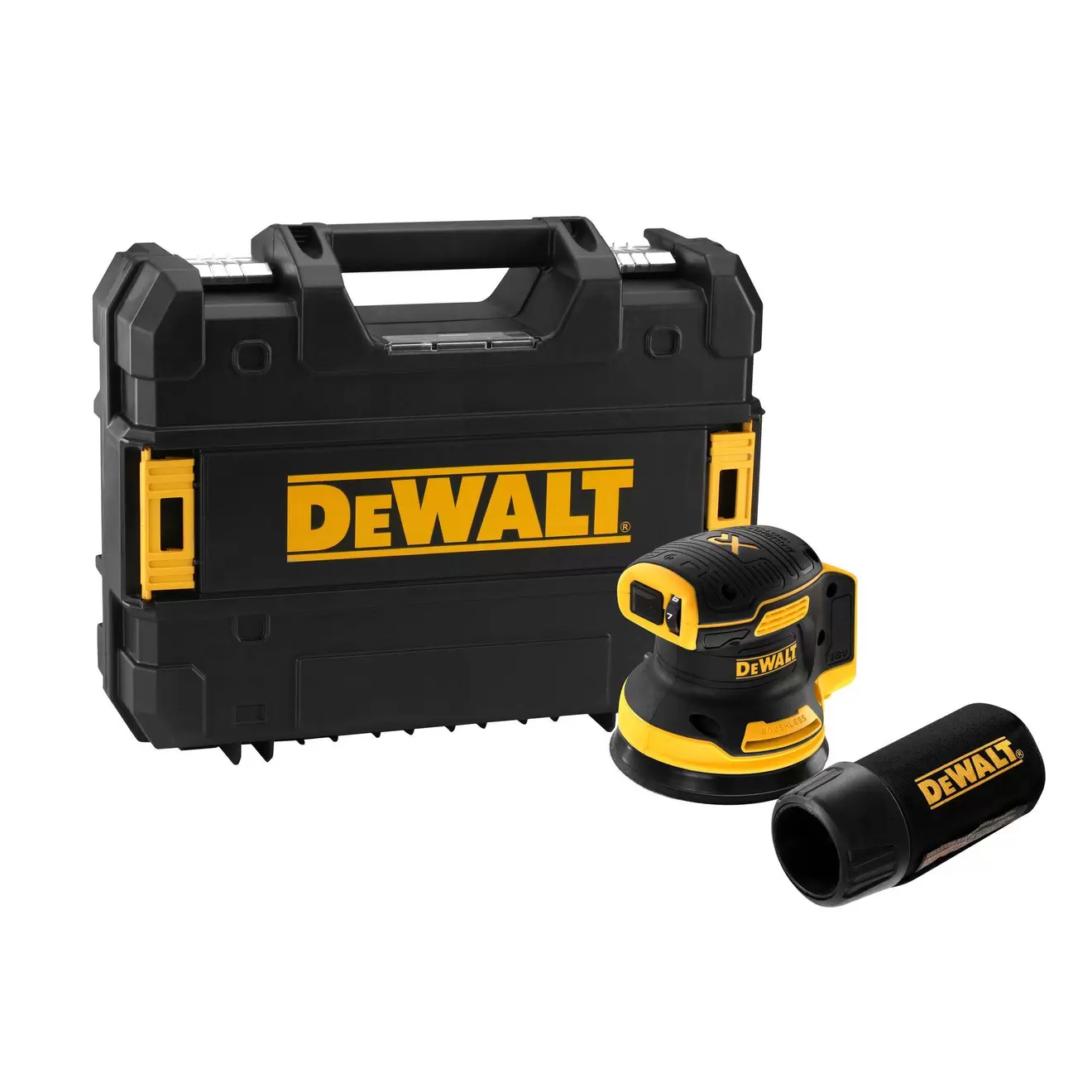 DEWALT DCW210NT DCW210NT-XJ Akku-Exzenterschleifer  ohne Akku  18 V für 172,02 CHF in Conrad