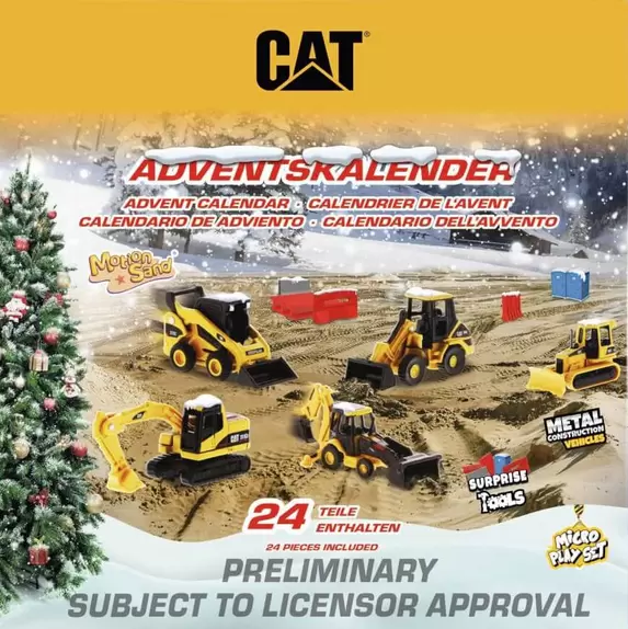 Carrera CAT Baustelle CAT Baustelle Spielwaren Adventskalender Altersklasse ab 6 Jahre für 31,41 CHF in Conrad