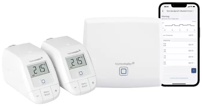 Homematic IP Funk Starterkit Heizen   HmIP-SK16 für 79,51 CHF in Conrad