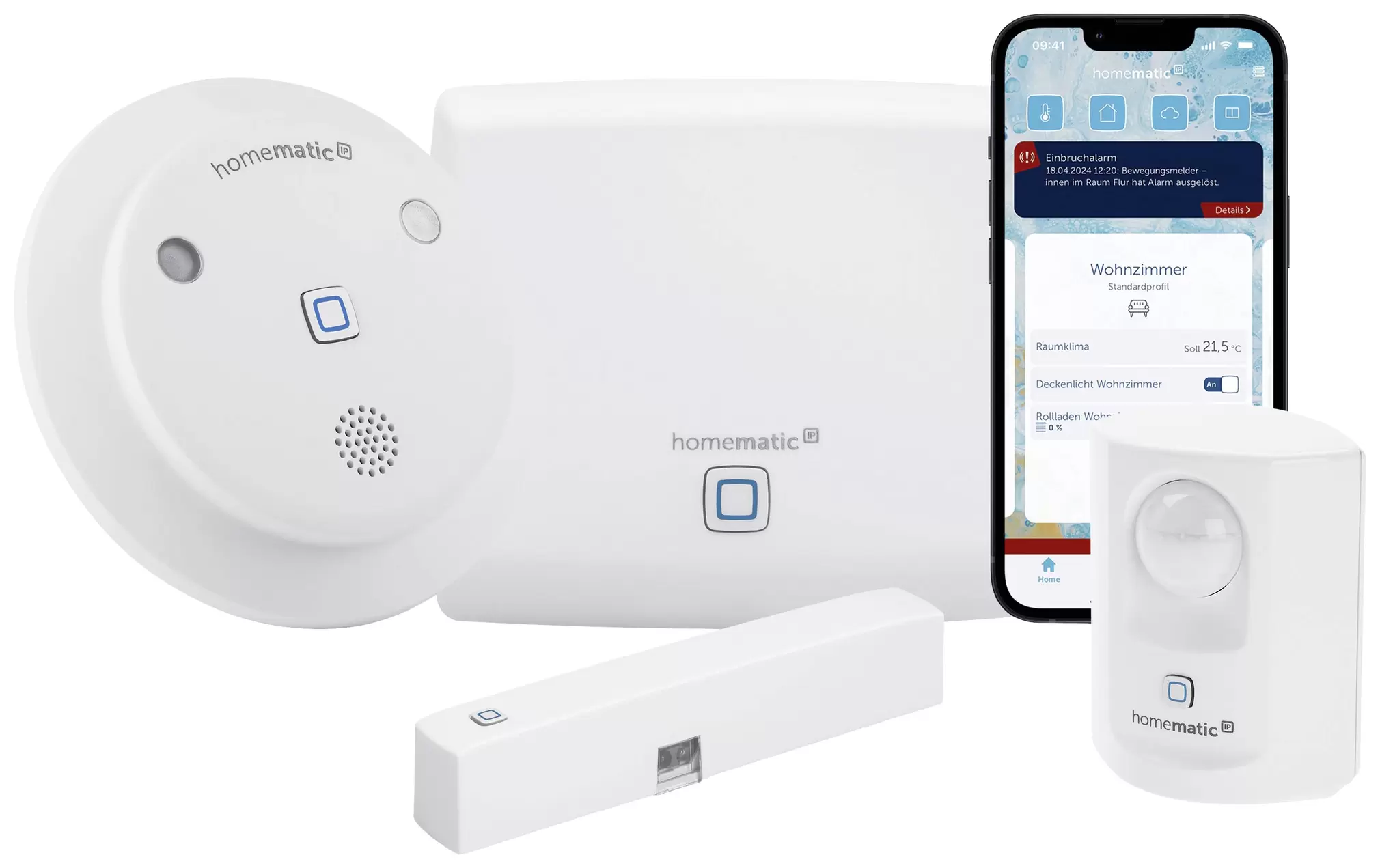 Homematic IP  Starterkit Alarm   HmIP-SK7 für 149,81 CHF in Conrad