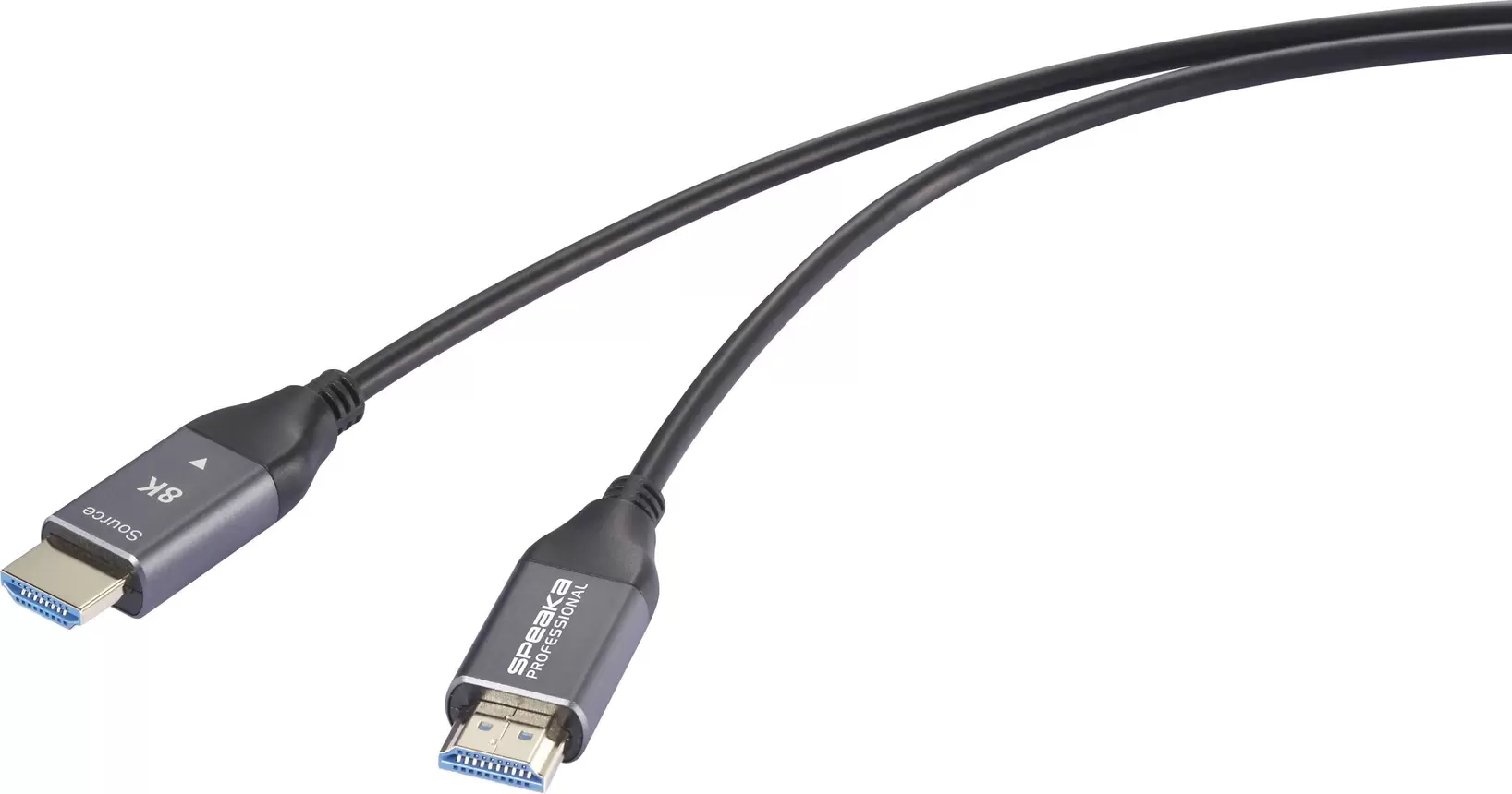 SpeaKa Professional HDMI Steckerkabel HDMI-A Stecker 20 m Schwarz SP-12842664 8K UHD HDMI-Kabel für 22,02 CHF in Conrad