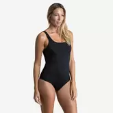 Badeanzug Damen - Heva U schwarz für 9 CHF in Decathlon