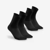 Wandersocken hoch - Hike 100 2 Paar schwarz für 12,9 CHF in Decathlon