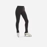 Trainings-Leggings Eiskunstlauf Erwachsene schwarz für 40 CHF in Decathlon