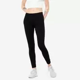 Leggings Damen Slim - 100 schwarz für 9,4 CHF in Decathlon