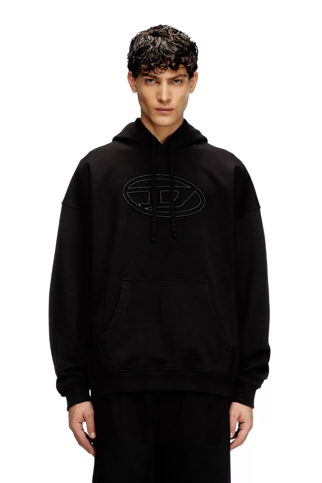 Hoodie mit Oval D-Prägung für 239 CHF in Diesel