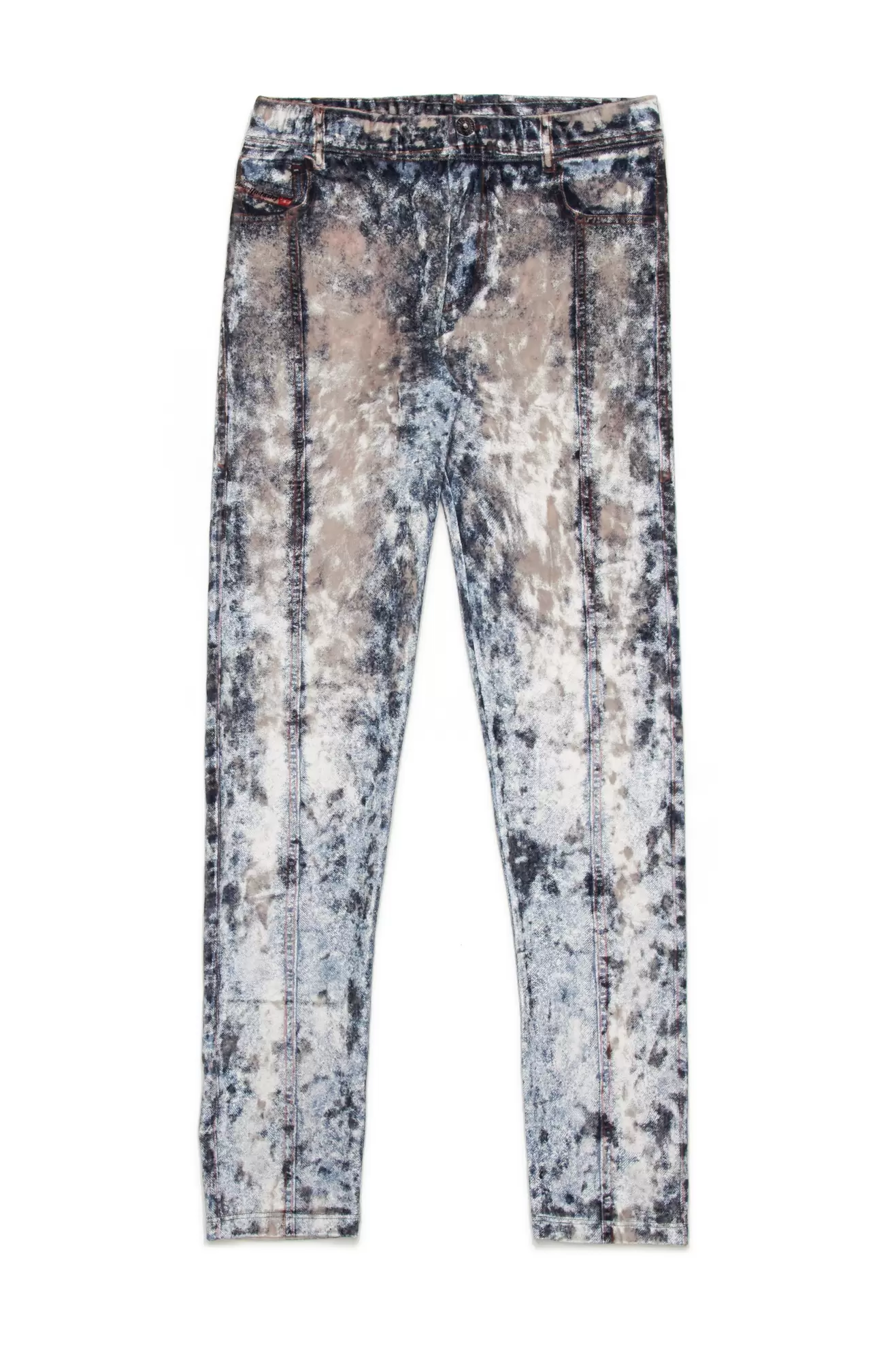 Trompe-l'Œil-Leggings aus Stretch-Chenille für 139 CHF in Diesel