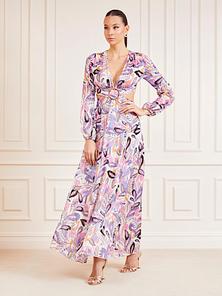 Marciano langes Lurex-Kleid Paisley-Print für 390 CHF in Guess