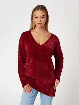 Chenille-Pullover Relaxed Fit für 120 CHF in Guess