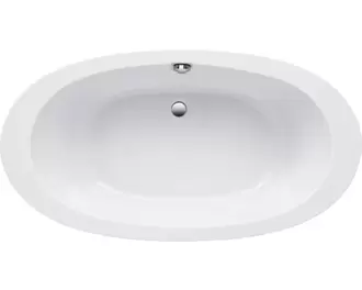 Badewanne OTTOFOND Circulo 96 x 180 cm weiss glänzend glatt 935001 für 479 CHF in Hornbach