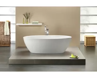 Ovale Badewanne OTTOFOND Kent 95 x 190 cm weiss glatt 703401 für 1950 CHF in Hornbach