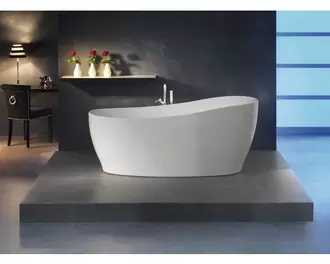 Ovale Badewanne OTTOFOND Sempre 85 x 180 cm weiss glatt 703911 für 1890 CHF in Hornbach