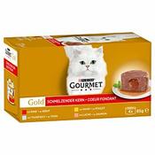 Gourmet                                                                  Gold Schmelzender Kern - Rind, Huhn, Lachs & Thunfisch für 4,2 CHF in Qualipet