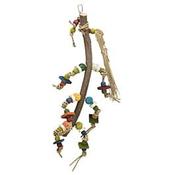 Trixie Holzspielzeug für Vögel mit Weidenbällen 56cm für 17,9 CHF in Qualipet
