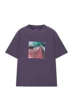 T-Shirt mit Skatepark-Print für 19,9 CHF in Pull & Bear