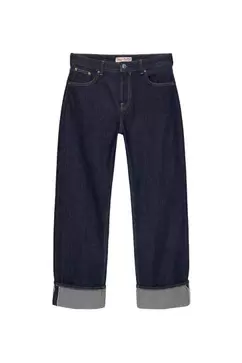 Straight-Fit-Jeans mit Selvedge-Detail für 69,9 CHF in Pull & Bear