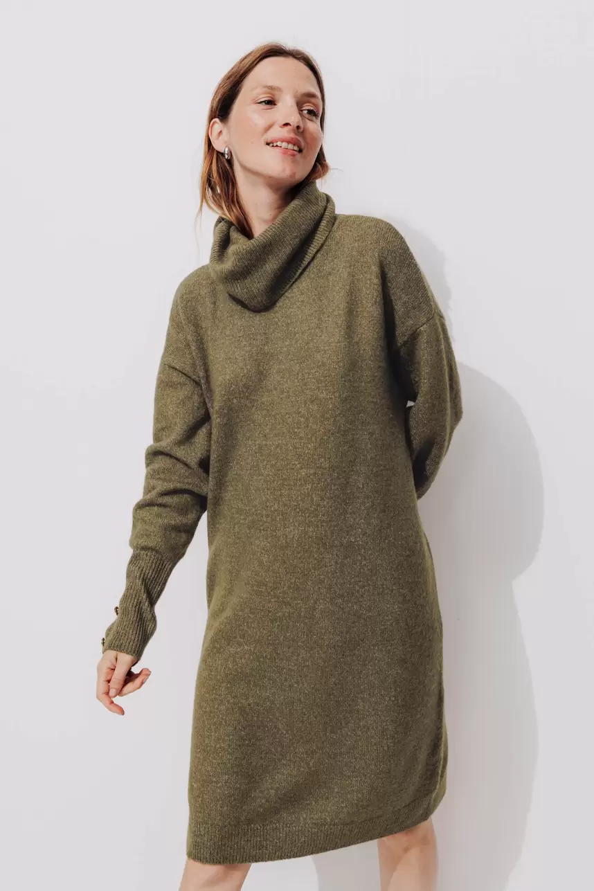 Robe-pull col roulé Femme für 45,99 CHF in Promod