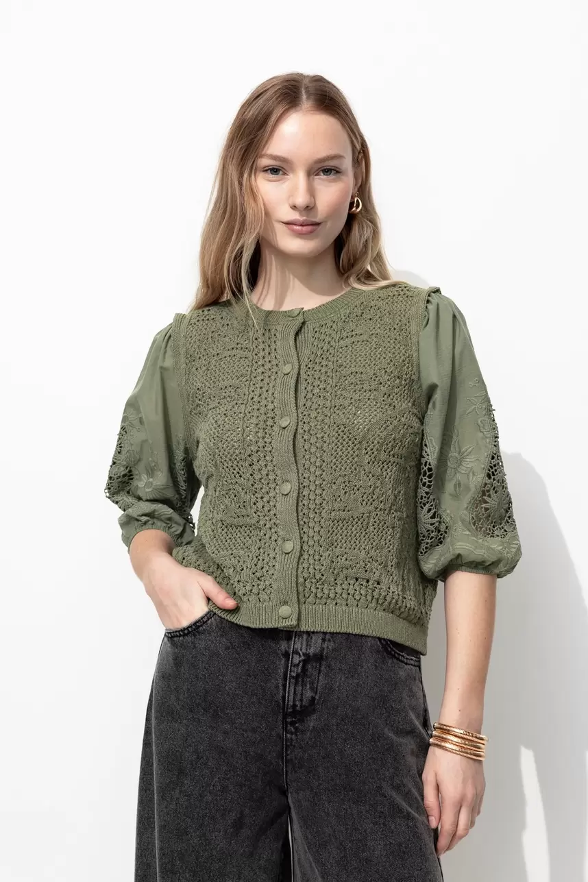 Cardigan à effet superposé für 45,99 CHF in Promod