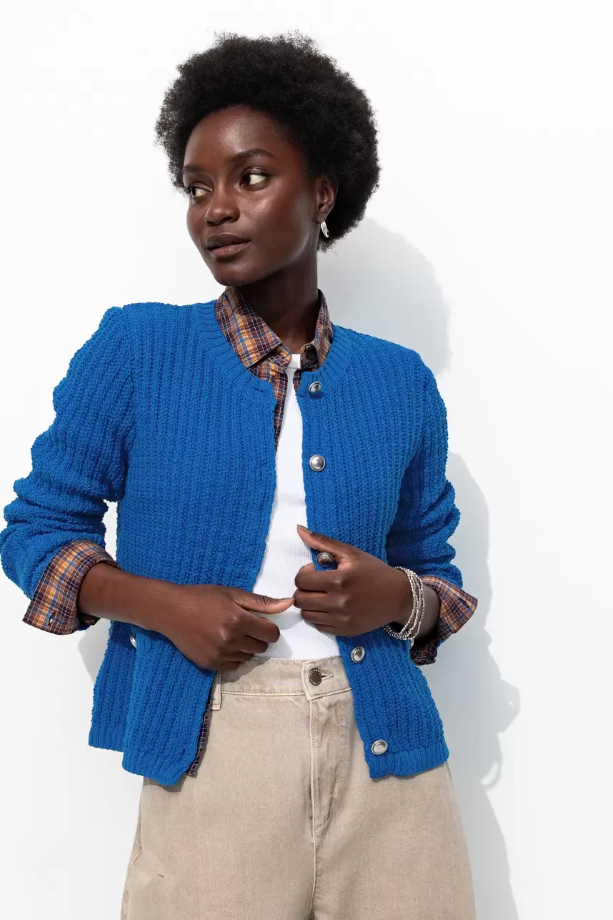 Cardigan à épaulettes Femme für 49,99 CHF in Promod