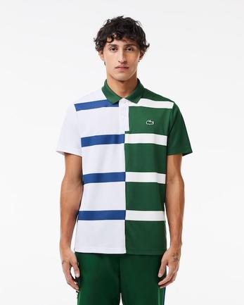 Ultra-Dry Colour-Block Stripe Tennis Polo Shirt für 76 CHF in Lacoste