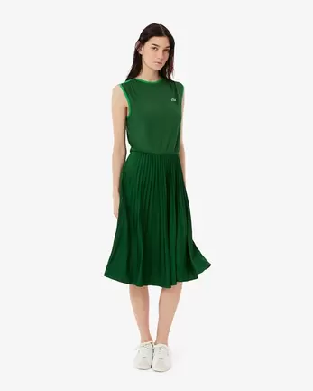 Sleeveless Pleated Dress für 179 CHF in Lacoste