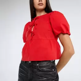 Bluse mit Puffärmeln für 7,95 CHF in New Yorker