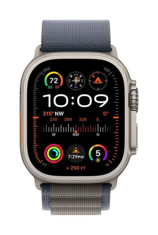 Watch Ultra 2 GPS + Cellular, 49mm Titanium Case with Blue Alpine Loop - Small für 749 CHF in Melectronics