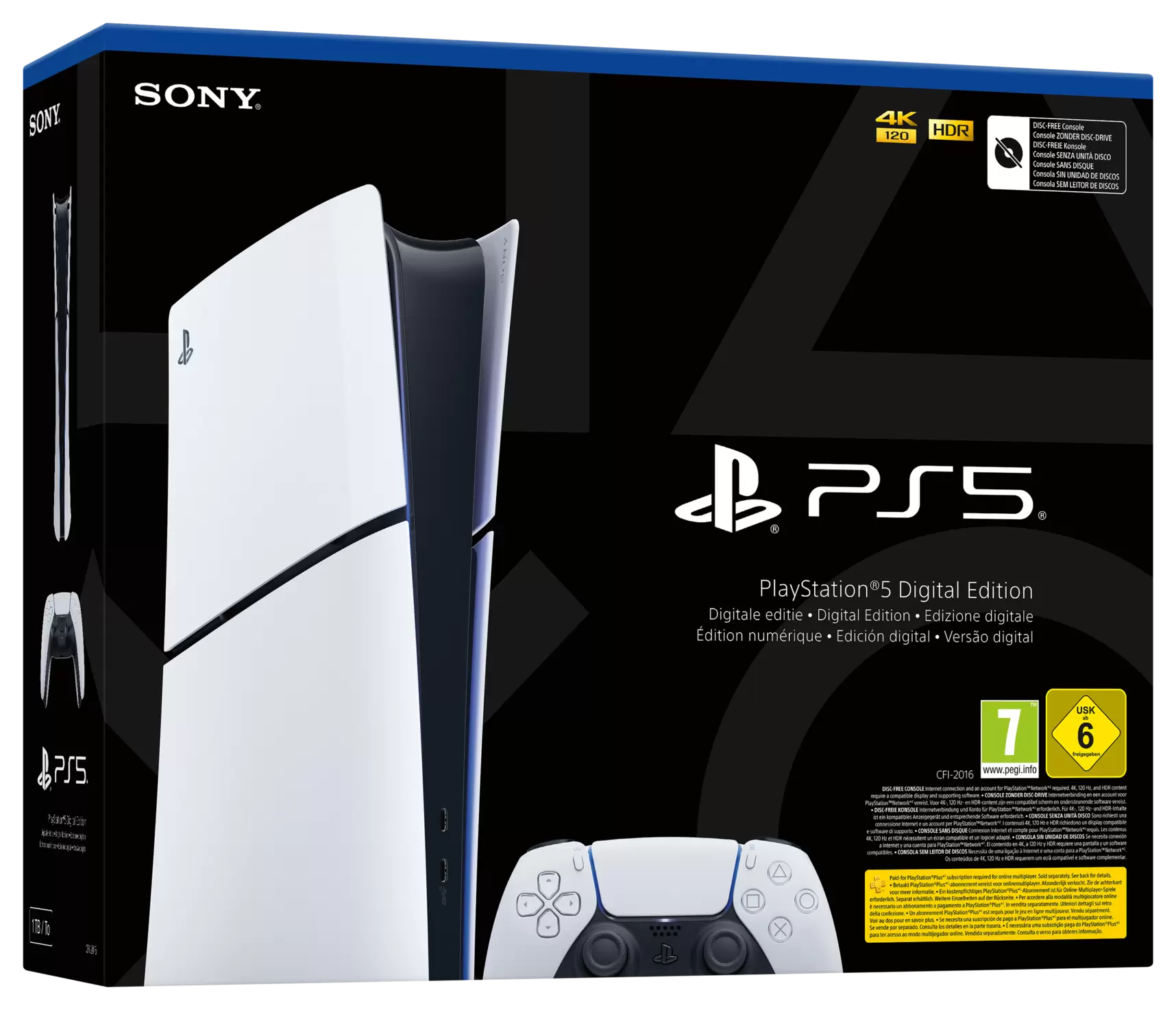 SONY PlayStation 5 Slim - Digital Edition Spielekonsole für 369 CHF in Media Markt