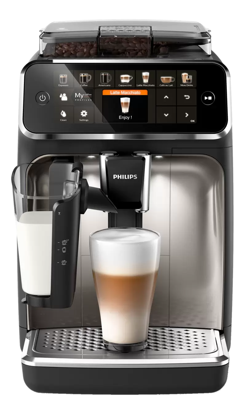 PHILIPS EP5547/90 LatteGo - Kaffeevollautomat (Schwarz verchromt) für 699 CHF in Media Markt