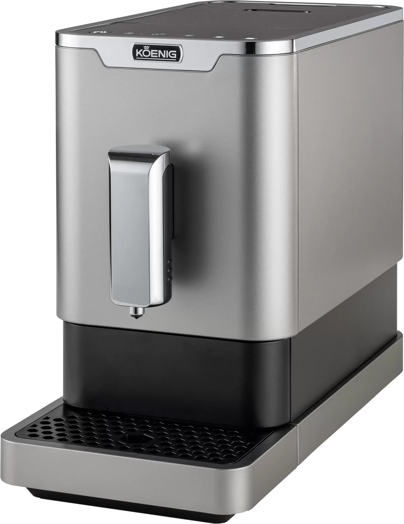 KOENIG Finessa - Kaffeevollautomat (Silber) für 279 CHF in Media Markt